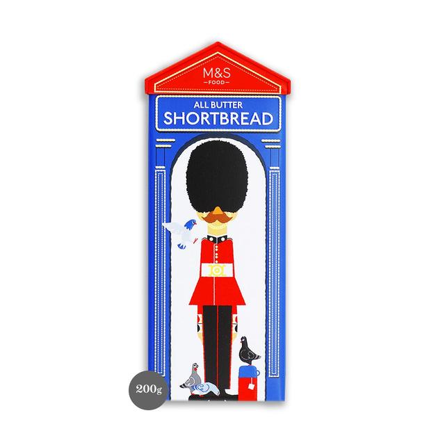 M&S All Butter Shortbread Beefeater Tin, 180g