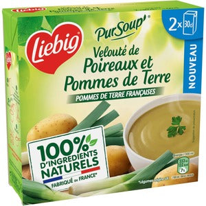 Liebig Pursoup Smooth Leak And Potato 2x30cl
