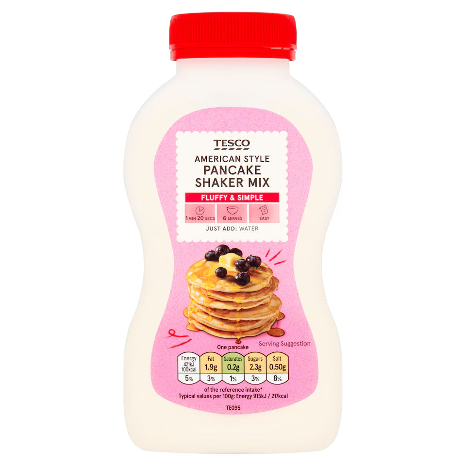 Tesco American Style Pancake Shaker Mix, 155g