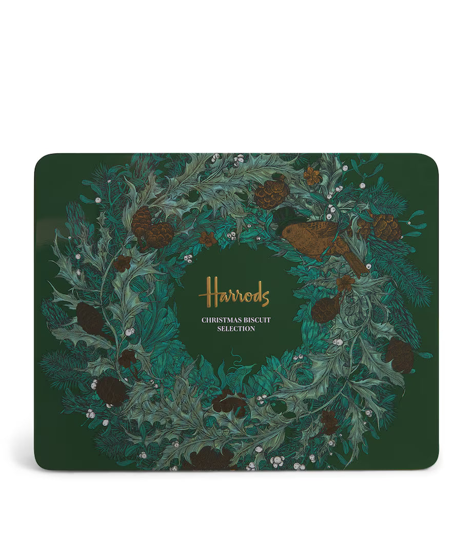 Harrods Christmas Biscuit Selection 450g