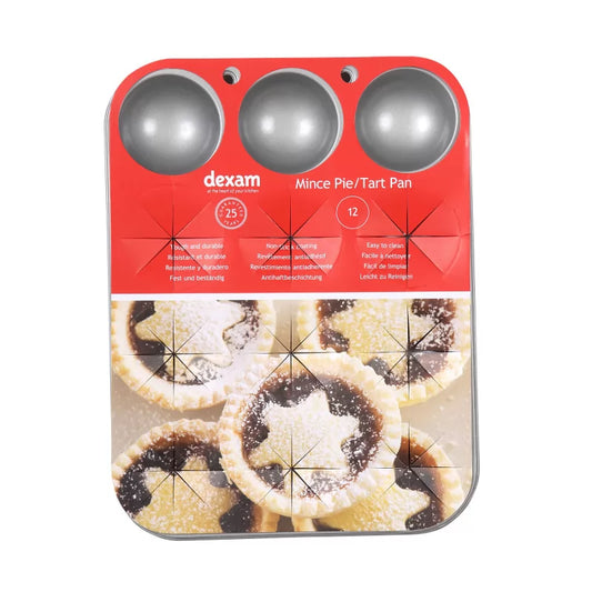 Dexam Mince Pie Non-Stick 12 Cup Tin
