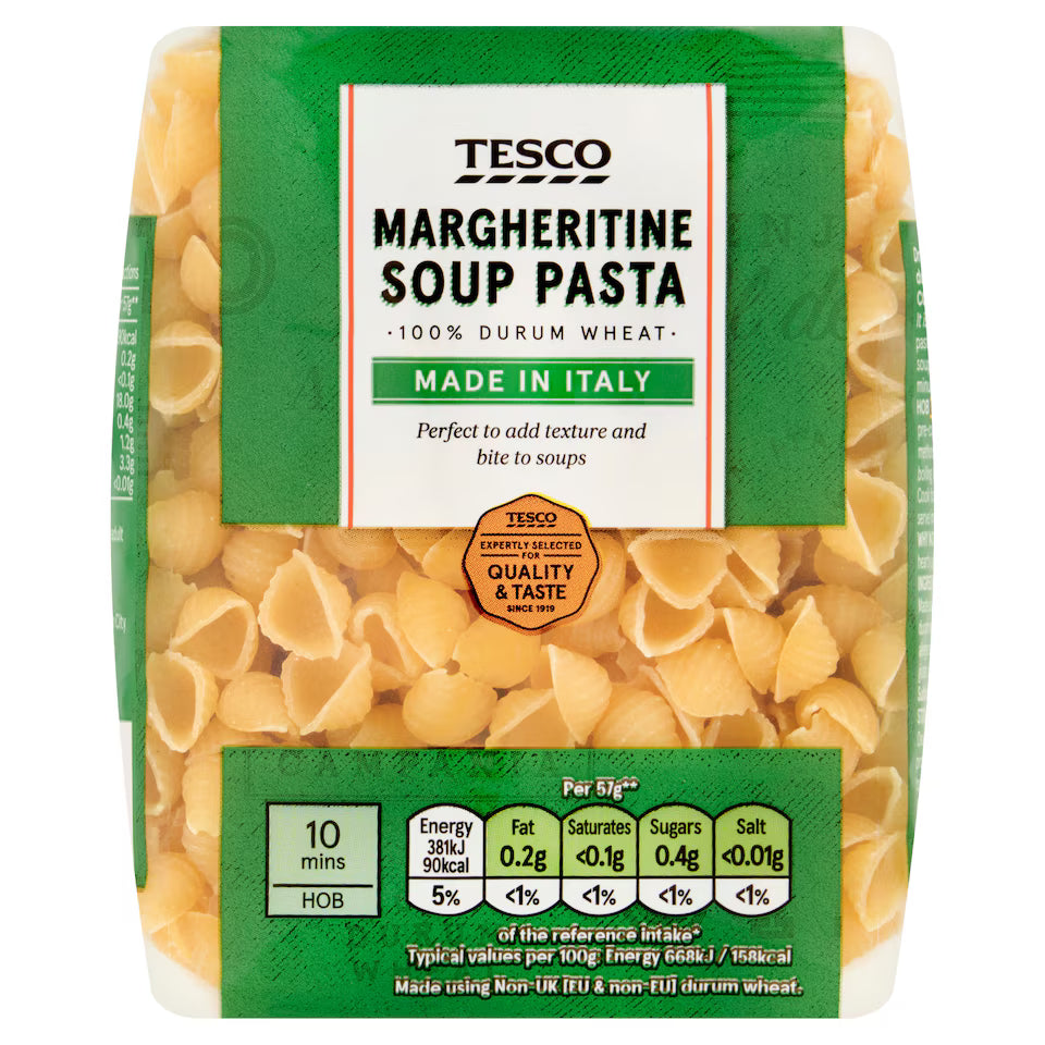 Tesco Margheritine Soup Pasta, 250g