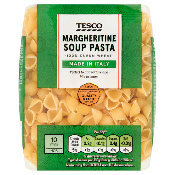 Tesco Margheritine Soup Pasta, 250g