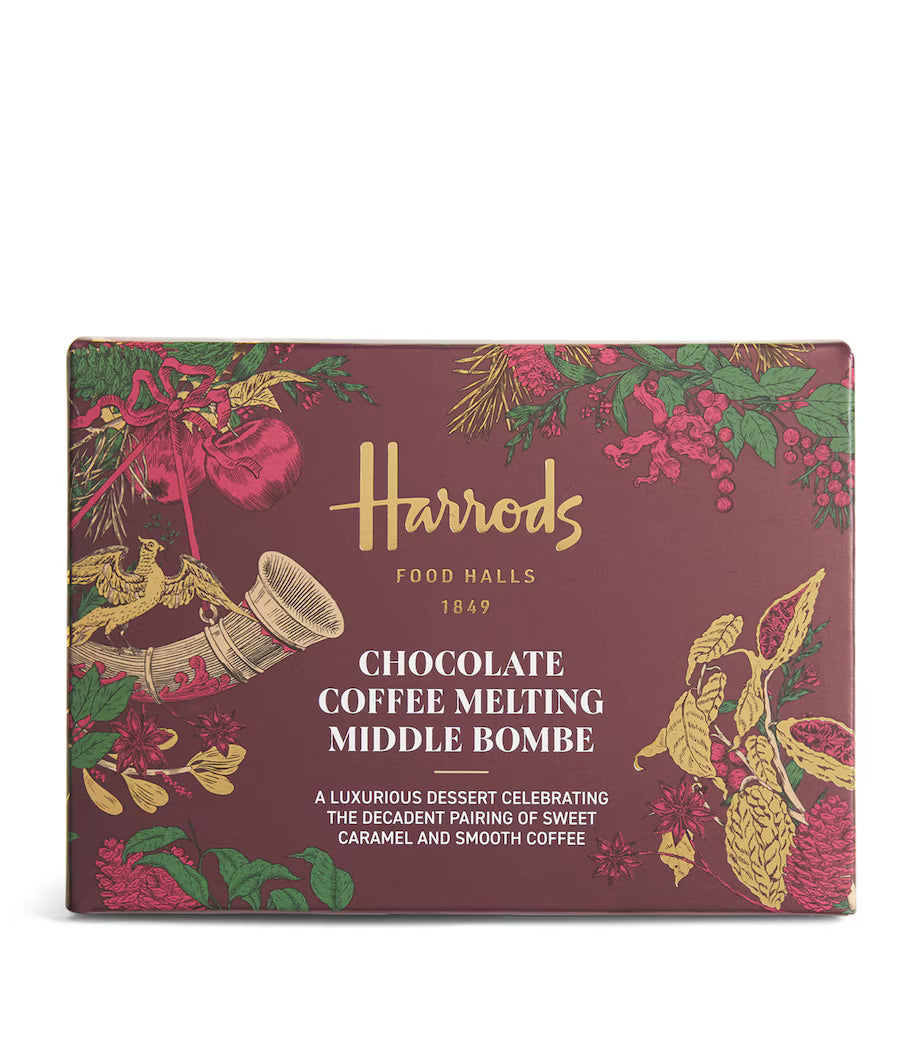 Harrods Mocha Caramel Melt-in-the-Middle Bombe (600g)
