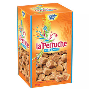 Perruche Sucre Brun Morceaux 750g