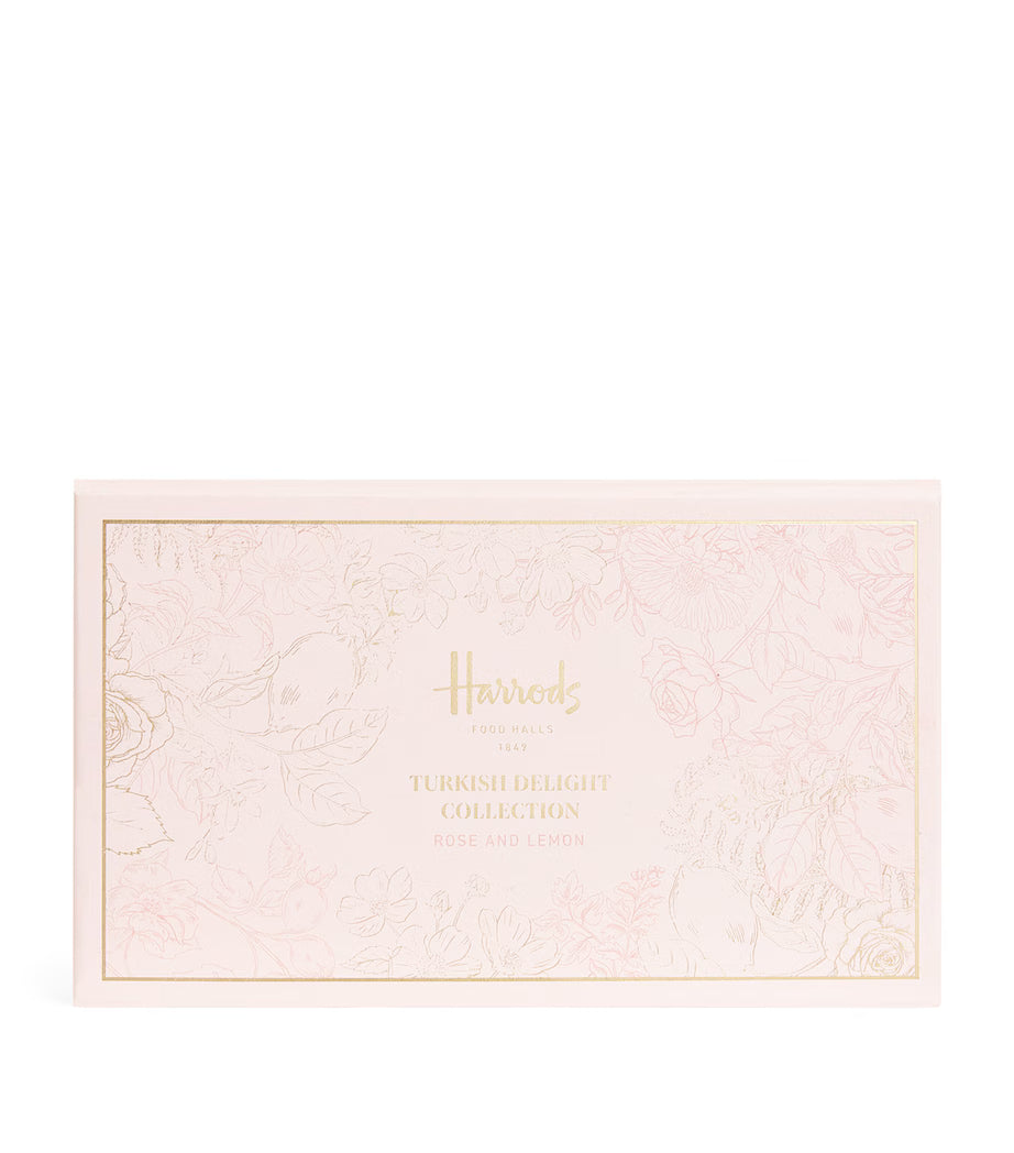Harrods Rose And Lemon Turkish Delight 200G