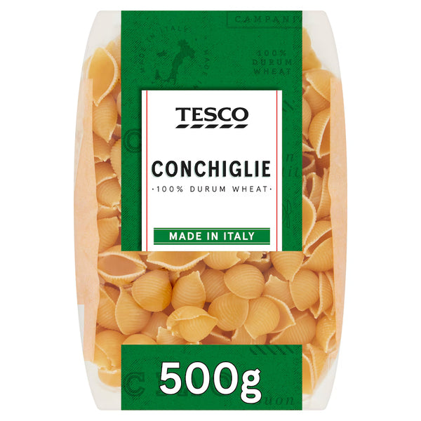 Tesco Conchiglie Pasta Shells, 500g