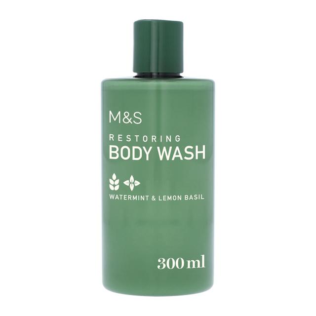 M&S Restoring Body Wash - Watermint & Lemon Basil, 300ml