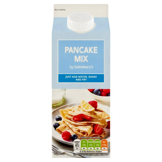 Sainsbury's Pancake Mix Shaker, 155g