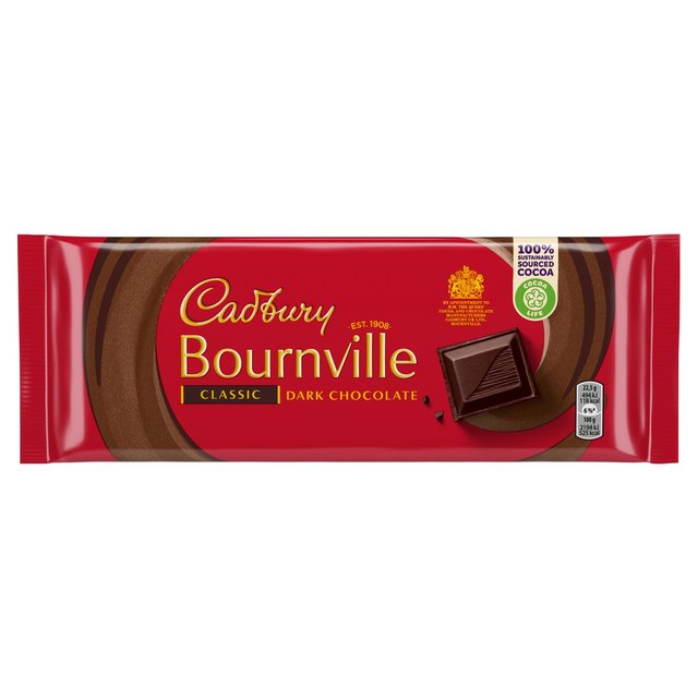 Cadbury Bournville Dark Chocolate 180g