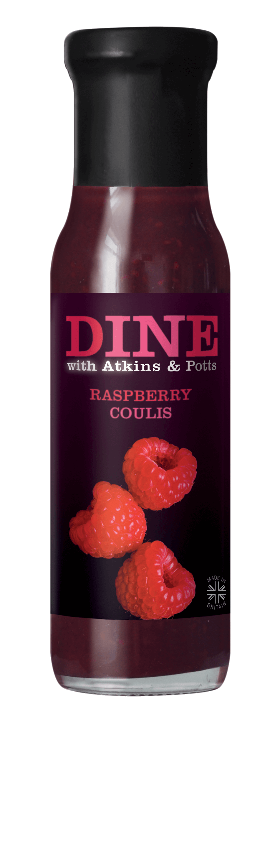 Atkins & Potts Raspberry Coulis 250G