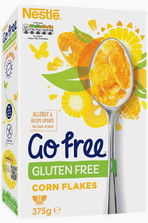 Nestle Go Free Gluten Free Cornflakes Cereal, 375g