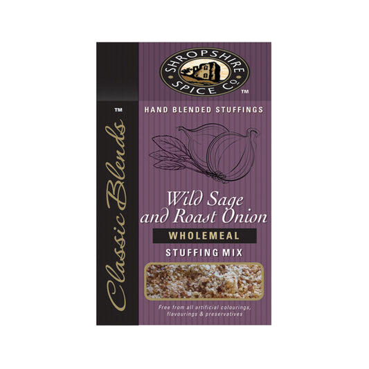 Shropshire Spice Co. Wild Sage & Roast Onion Wholemeal Stuffing Mix 150G