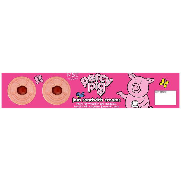 M&S Percy Pig Jam Sandwich Creams, 150g