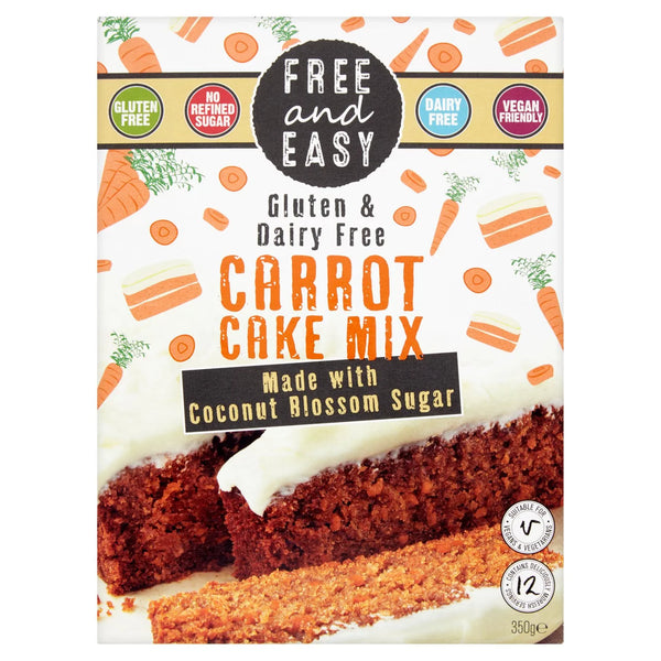 Free & Easy Carrot Cake Mix 350G