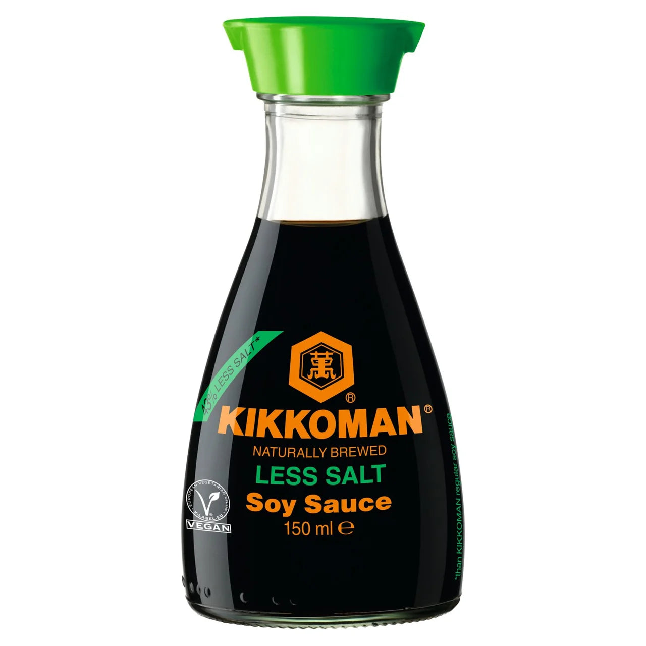 Kikkoman Naturally Brewed Less Salt Soy Sauce 150Ml