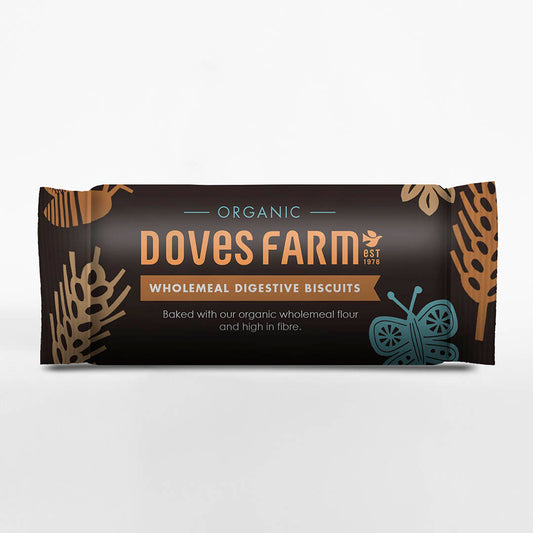 Doves Farm Organic Wholemeal Digestive Biscuits 200G