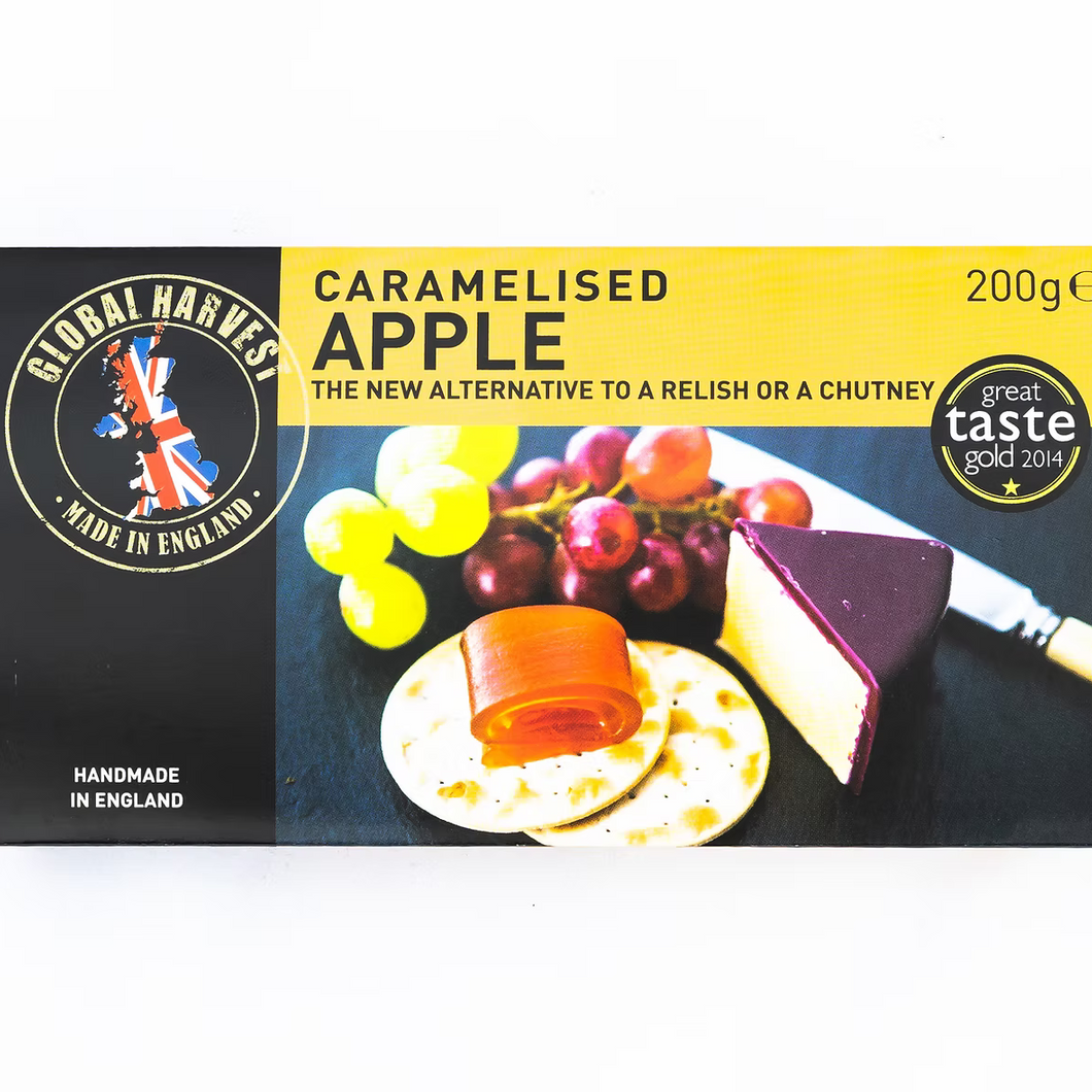 Global Harvest Caramelised Apple Fruit for Cheese 200g