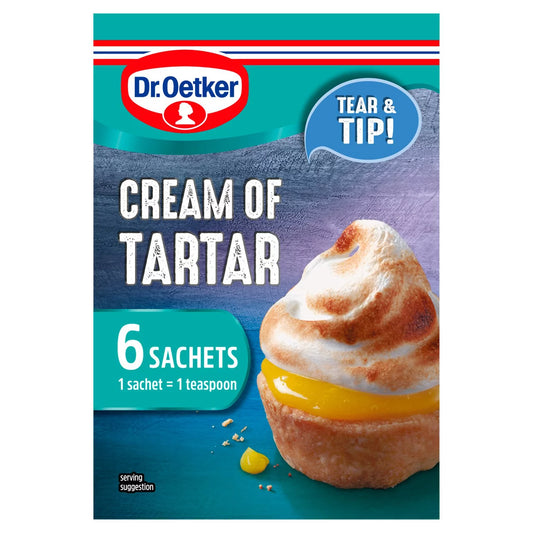 Dr. Oetker Cream Of Tartar - 6 Sachets 30G