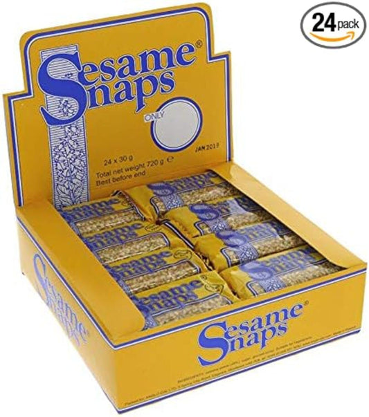 Sesame Snaps Sesame Snaps 30G - Box of 24