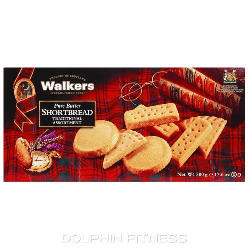 Walker's Pure Butter Shortbread Traditional Assortment, 500g