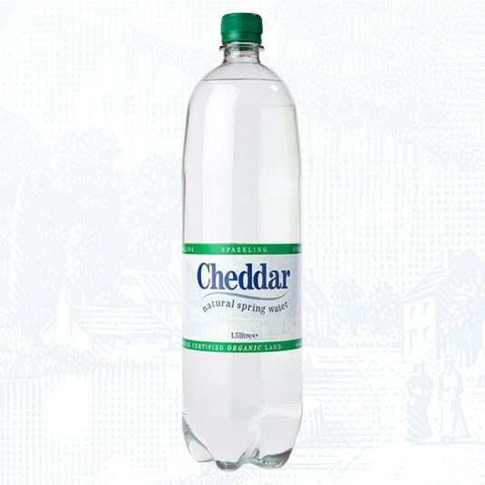 Cheddar Natural Spring Water - Sparkling Pet 1.5L