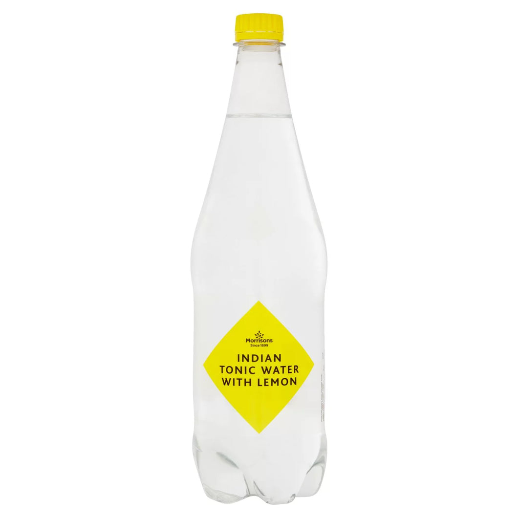 Morrisons Indian Tonic Water With a Hint of Lemon, 1L