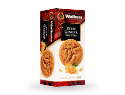 Walker's Stem Ginger Biscuits 150G