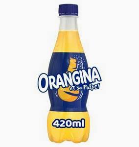 Orangina Sparkling Fruit Drink, 420ml