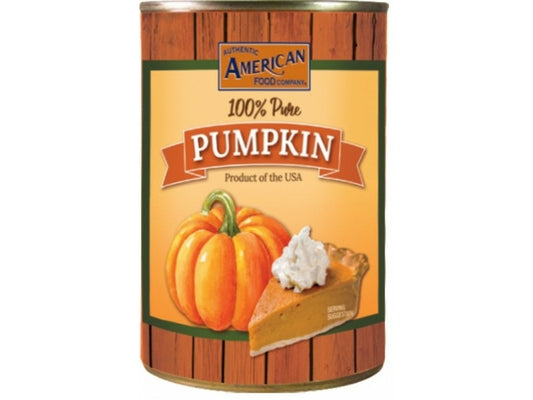 Authentic American Food Co. 100% Pure Pumpkin 425G