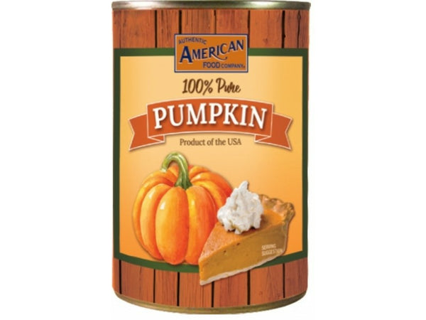 Authentic American Food Co. 100% Pure Pumpkin 425G