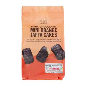 M&S Dark Chocolate Orange Mini Jaffa Cakes, 100g