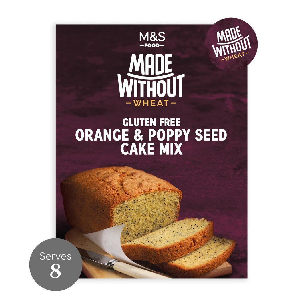 M&S Made Without Orange & Poppyseed Cake Mix, 300g
