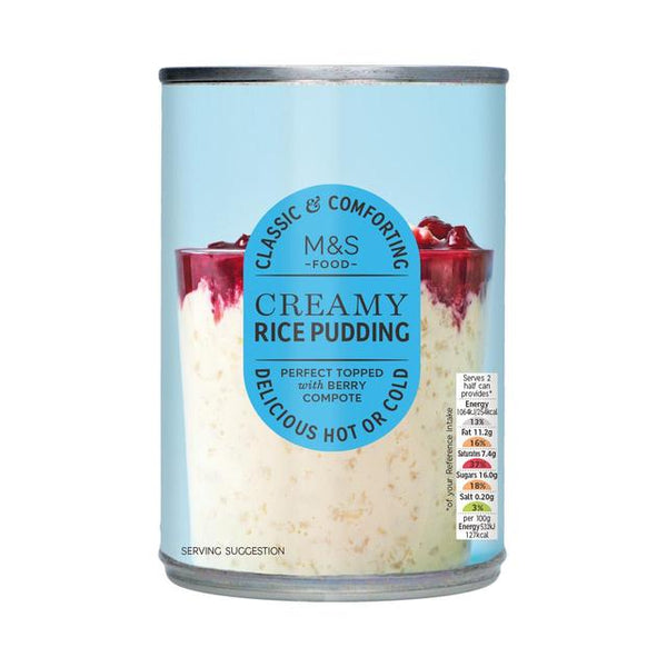 M&S Creamed Rice Pudding, 400g