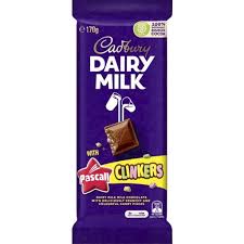 Cadbury Dairy Milk with Pascall Clinkers 170g