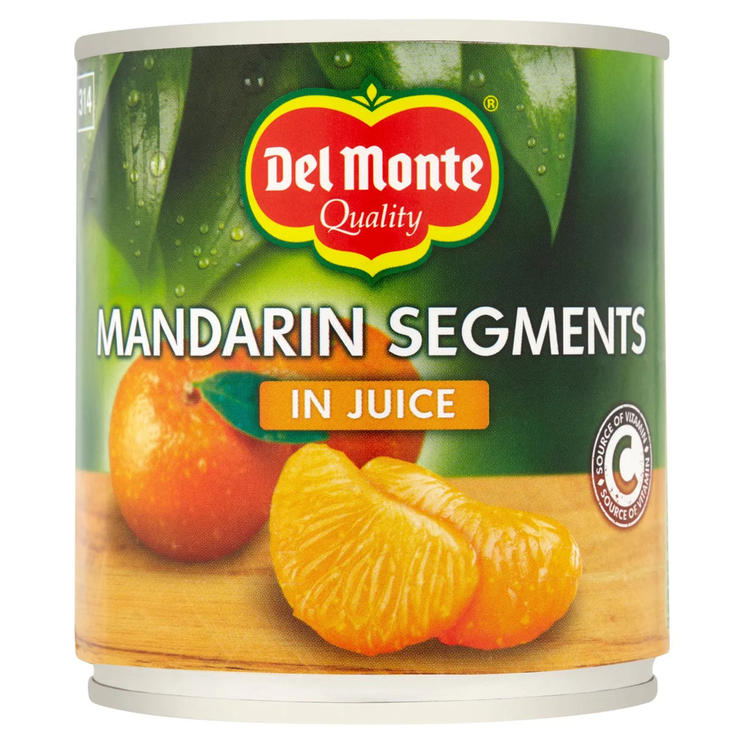 Del Monte Mandarin Oranges Whole Segments in Juice 175g