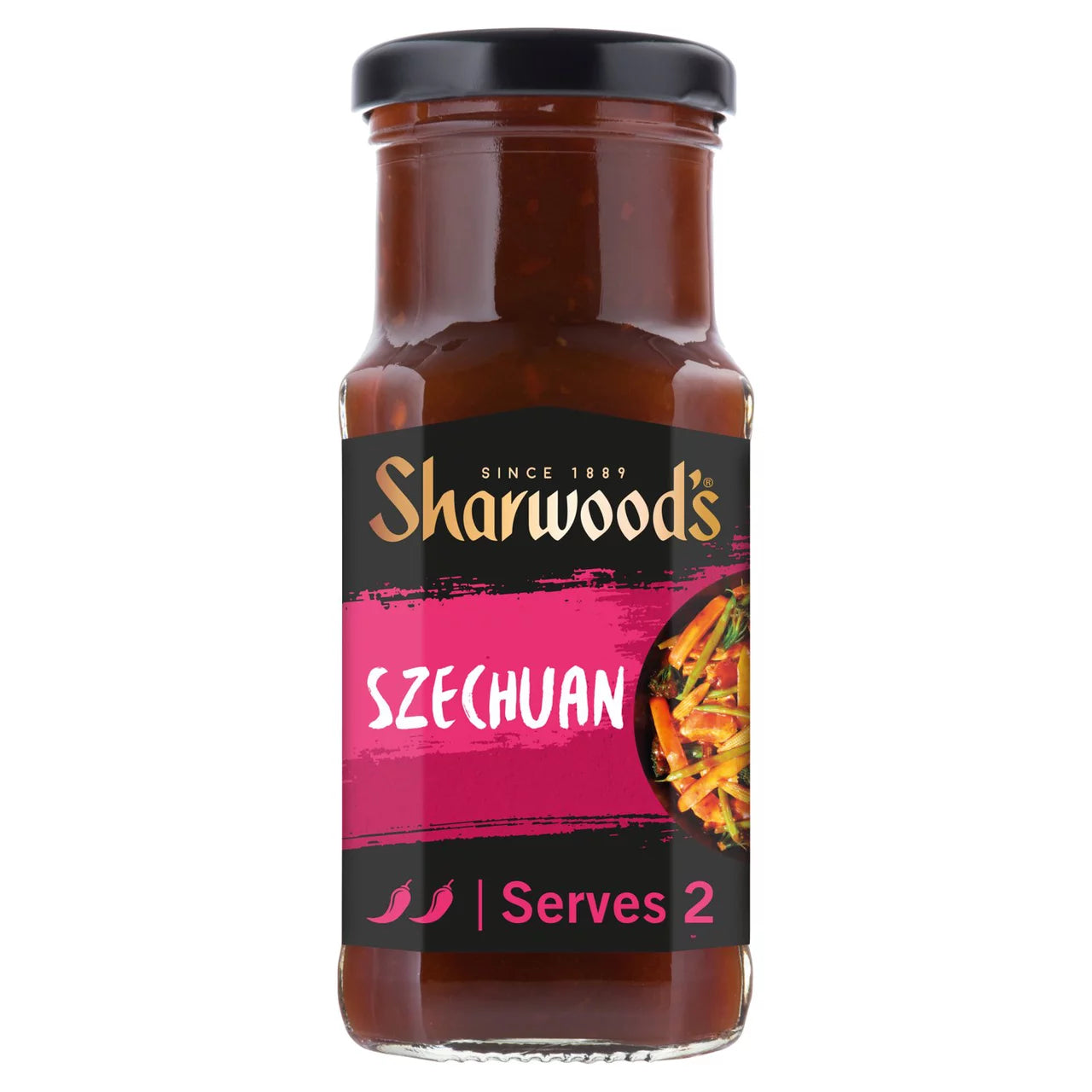 Sharwood's Stir Fry Sauce - Spicy Szechuan Tomato (195g)