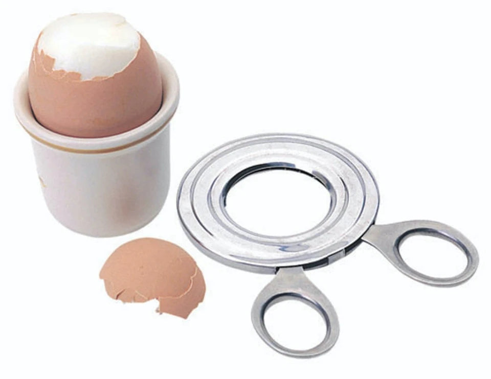 Stainless Steel Egg Topper - Perfect for your Boiled Eggs