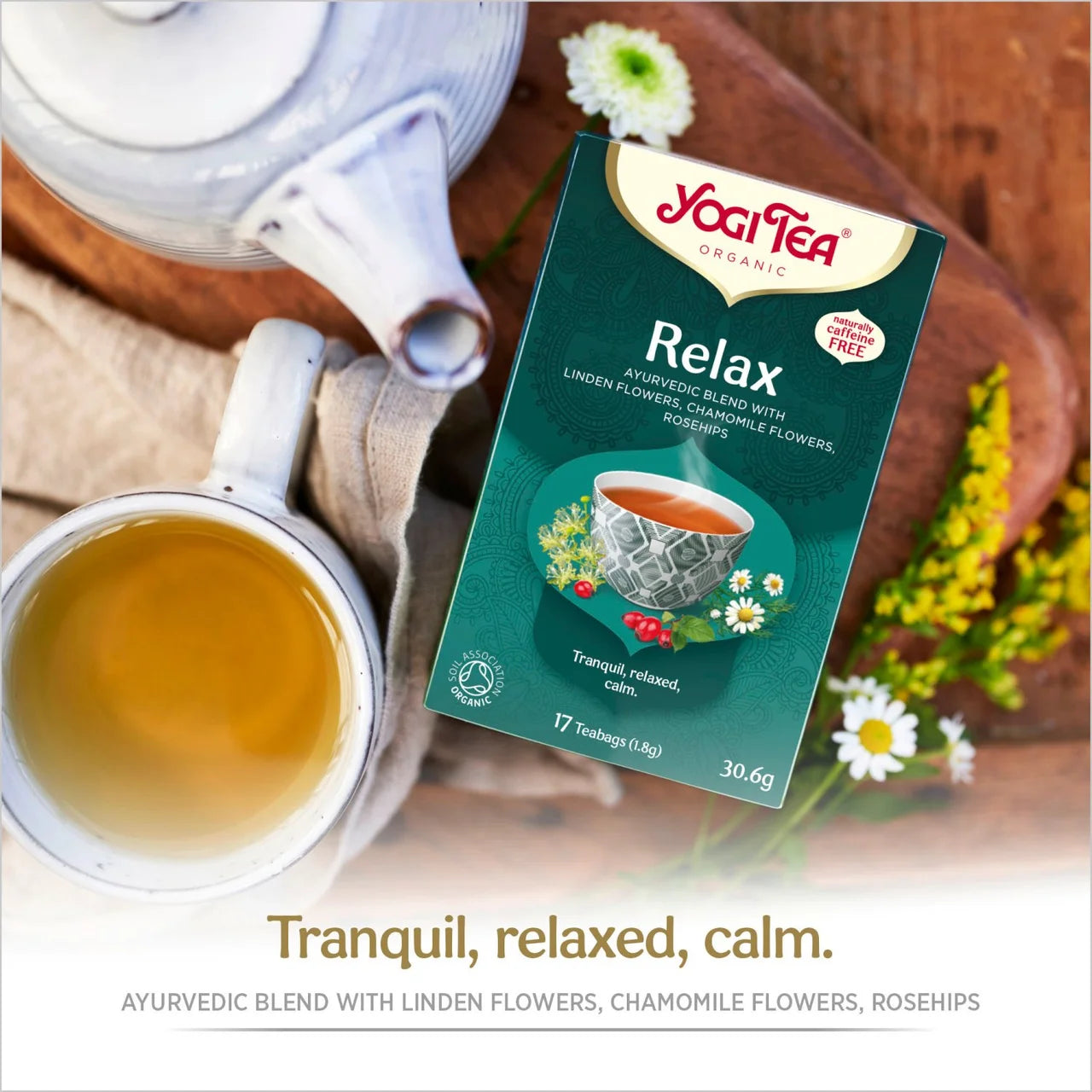 Yogi Tea Organic Relax Tea Bags 17 per pack