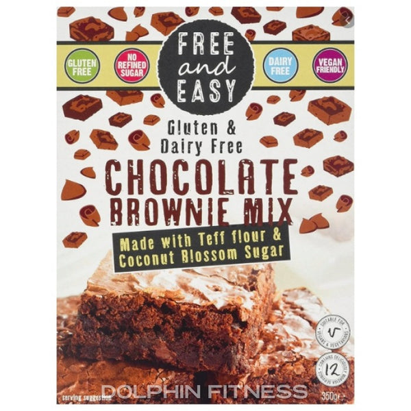 Free & Easy Chocolate Brownie Mix 350G