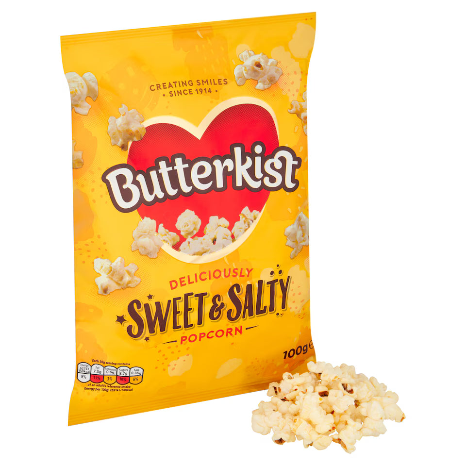 Butterkist Popcorn - Sweet & Salted (150g)