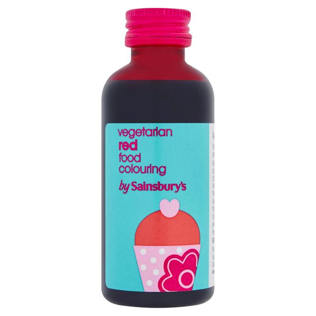 Sainsbury's Red Food Colouring, 60ml