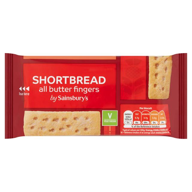 Sainsbury's Highland All Butter Shortbread Finger Biscuits, 200g