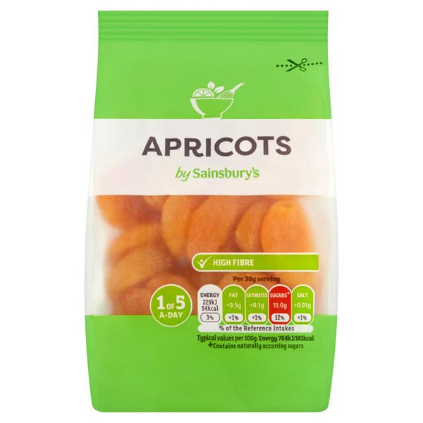 Sainsbury's Dried Apricots, 200g
