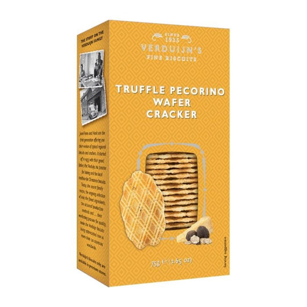 Verduijn's Truffle Pecorino Wafer Cracker, 75g