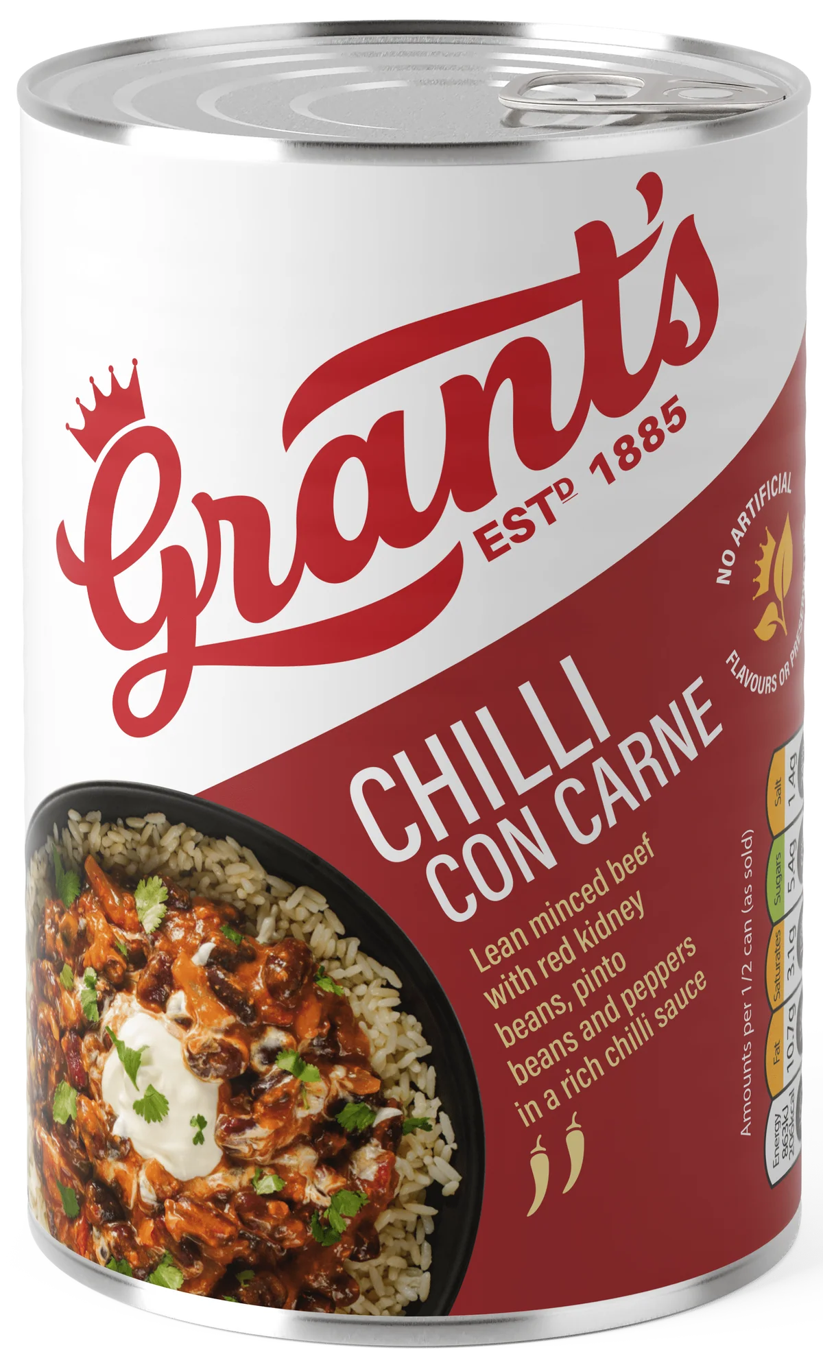Grant's Chilli Con Carne 392G