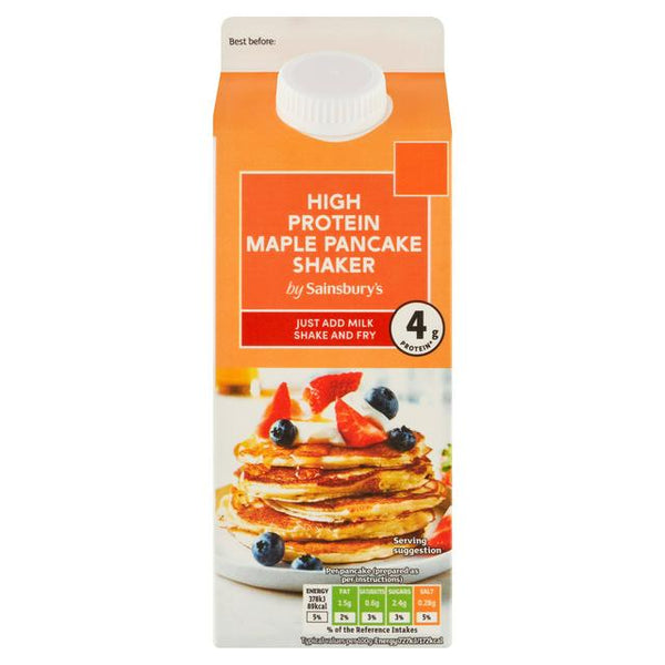 Sainsbury's High Protein Maple Pancake Shaker, 155g