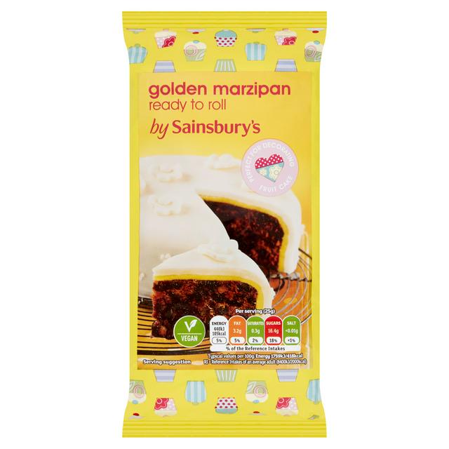 Sainsbury's Golden Marzipan, 454g