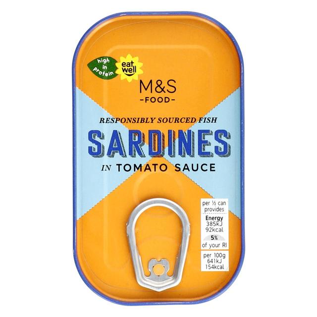 M&S Sardines in Tomato Sauce, 120g
