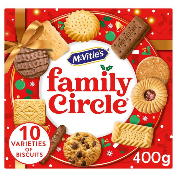 McVitie's Family Circle Biscuit Selection, 400g